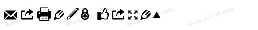modern love字体转换